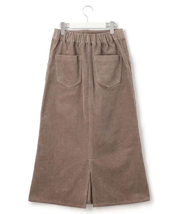 J.PRESS YORK STREET 【WOMEN】コーデュロイスカート ブラウン系