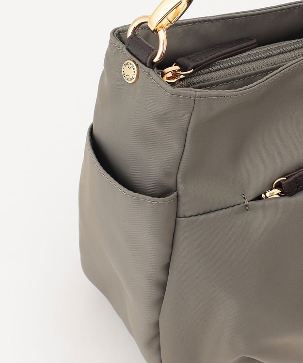 LA BAGAGERIE タック2WAYショルダーバッグ グレージュ