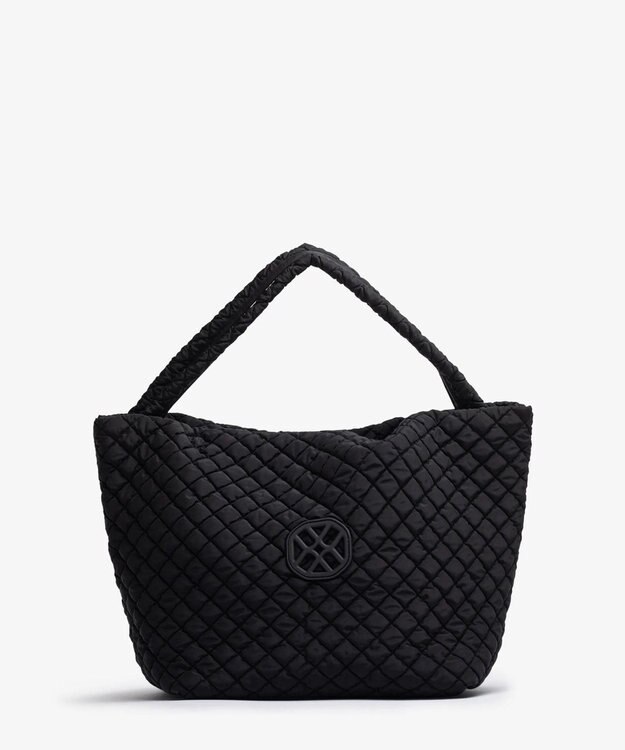 BONTRE 【UNISA/ウニサ】大容量キルティングバッグ/ZROSELLA ブラック