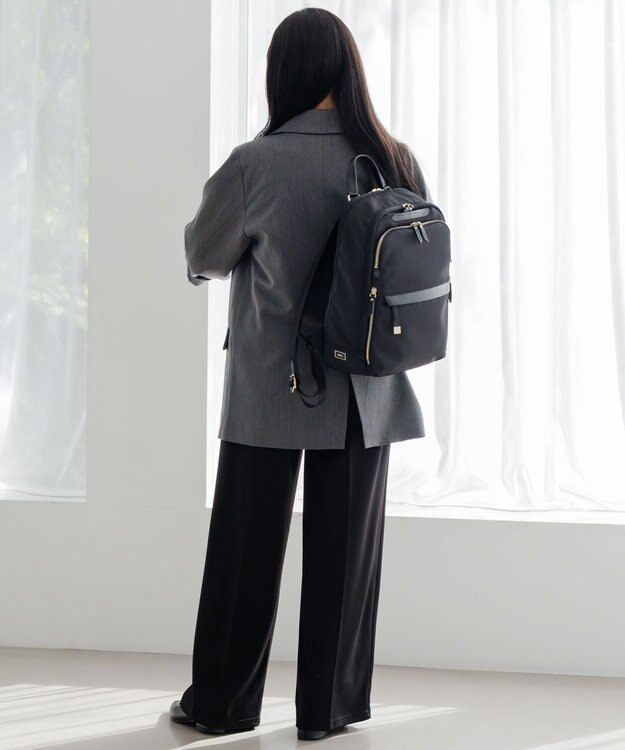 ACE BAGS & LUGGAGE ace. ラプリム リュック レディースビジネス A4 13.3インチサイズ 68801 エース ブラック×ゴールド