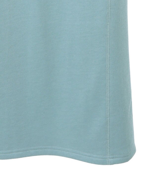 Green Parks ピグメントＩラインスウェットスカート Light Blue