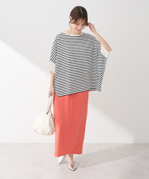 Green Parks ピグメントＩラインスウェットスカート Pink