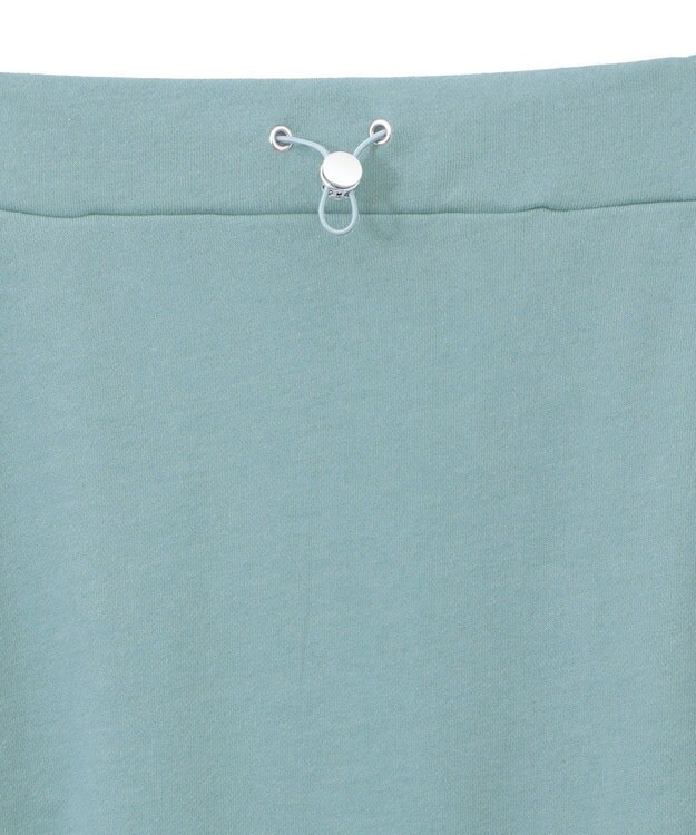 Green Parks ピグメントＩラインスウェットスカート Light Blue
