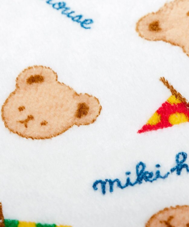 MIKI HOUSE HOT BISCUITS 【ミキハウス】 ミキハウスベア ループつきタオル 紺