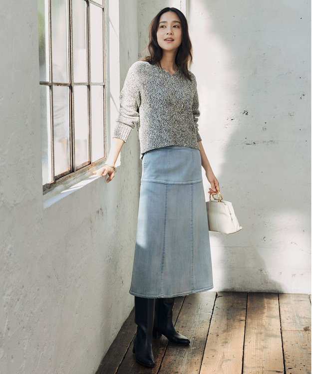 自由区 スモールグレイン ネックレス ゴールド系