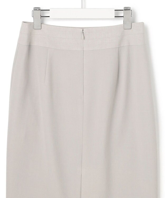 ICB レーヨンライクトロ タイトスカート ライトグレー