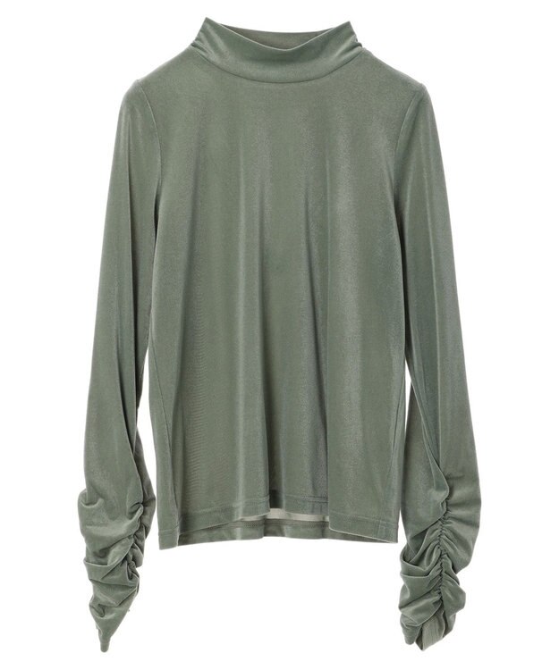 Green Parks ・ＳＵＧＡＲ　ＳＰＯＯＮ　シアーベロアハイネック Green