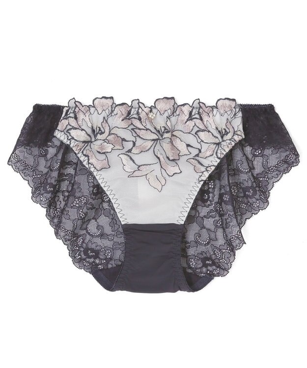 San-ai Resort（三愛水着楽園） エレガントコレクション【2411】バックレースショーツ 【northerly】 グレー