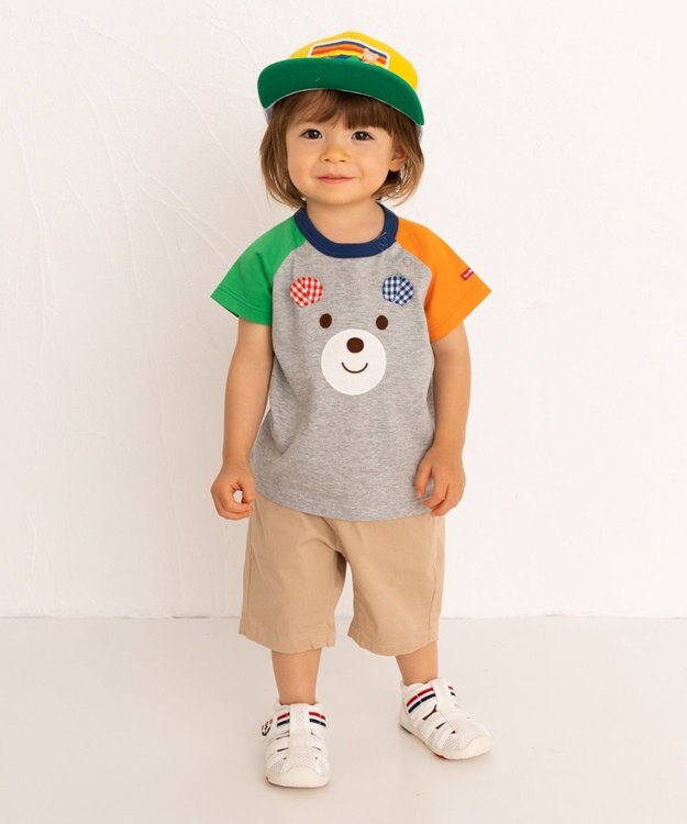 MIKI HOUSE HOT BISCUITS 【46-54cm】 メッシュキャップ（帽子） 黄