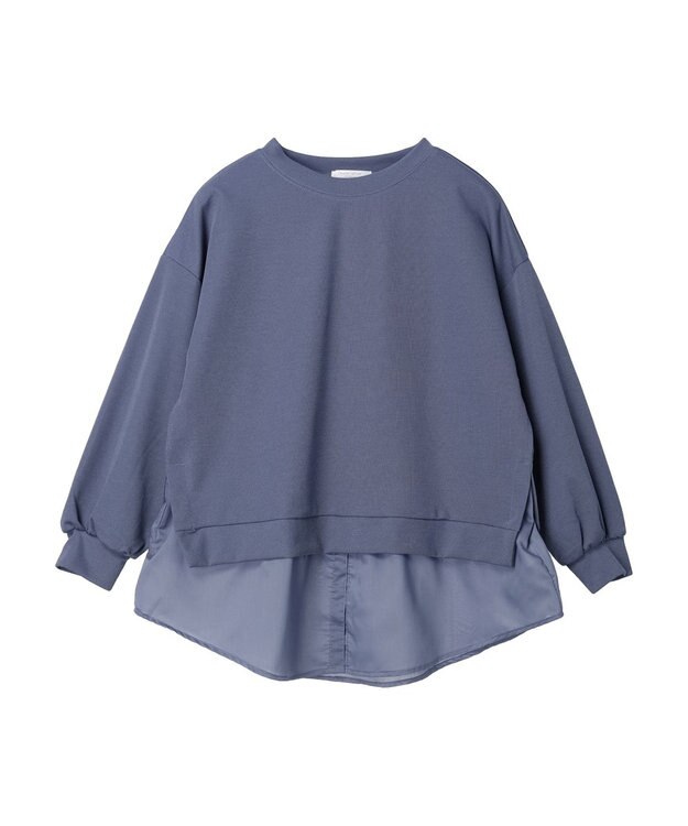 Green Parks シアードッキングチュニック Blue