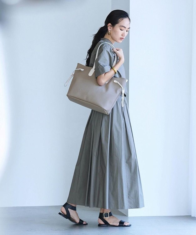 TOPKAPI 【Breath TOPKAPI】2way A4 ロングハンドル トート バッグ グレー