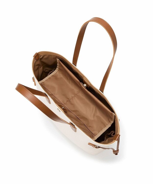 TOPKAPI 【Breath TOPKAPI】2way A4 ロングハンドル トート バッグ クリーム