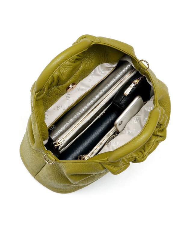 IBIZA ブランドゥーラ　2WAYバッグ モカ