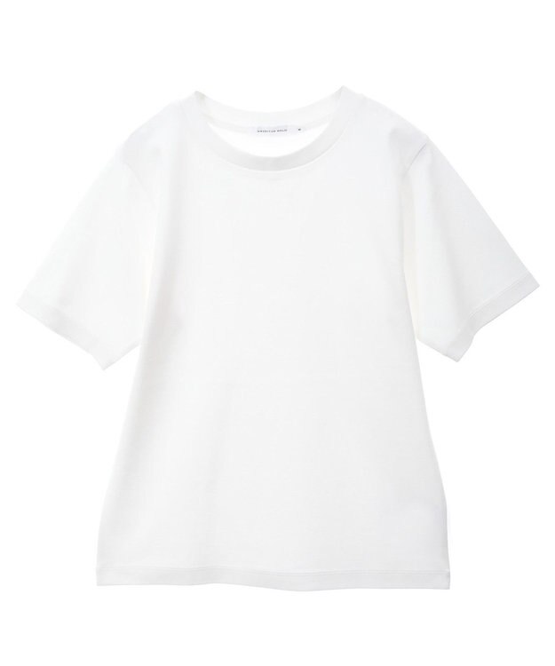 AMERICAN HOLIC きれいめコットンベーシックＴシャツ（５分袖） Off White