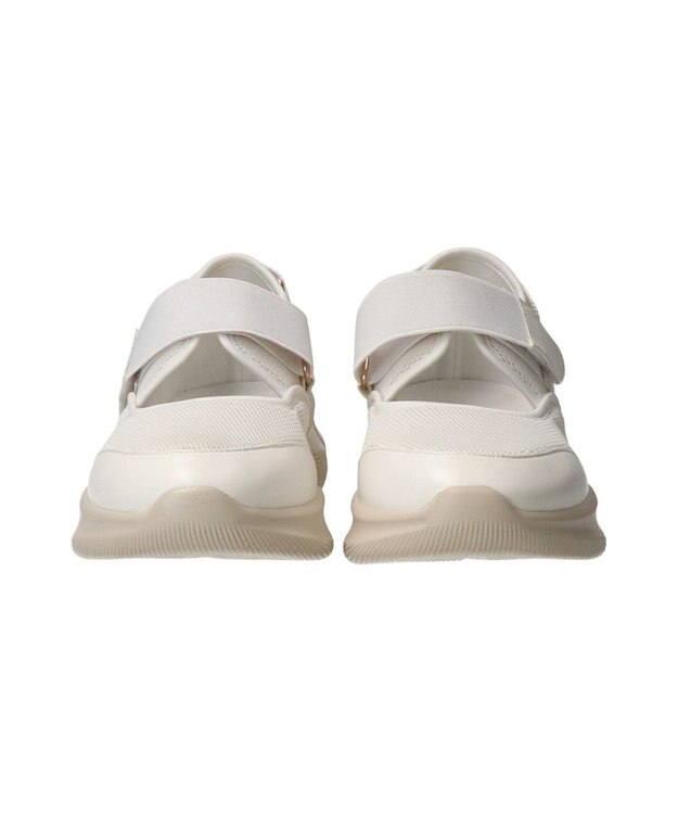 Bridget Birkin 【PARADIS COULEUR】ボリュームソールストラップスニーカー ホワイトコンビ