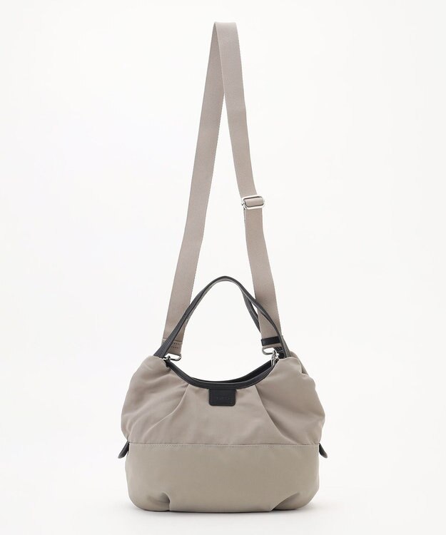 Y'SACCS シワナイロン2WAYトートバッグ SSサイズ グレー