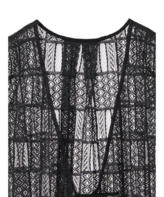 Green Parks レースジレ Black