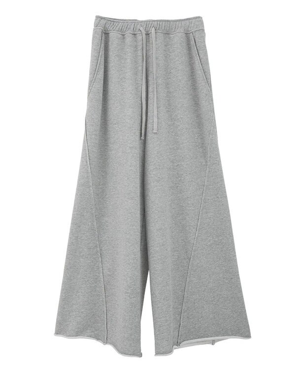 CRAFT STANDARD BOUTIQUE スウェットワイドパンツ Gray Mixture