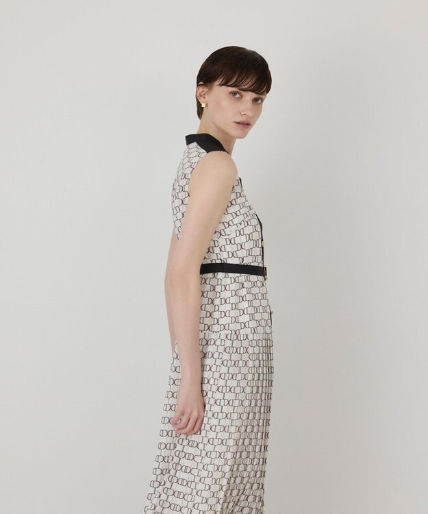 GRACE CONTINENTAL モノグラムマリンワンピース キナリ