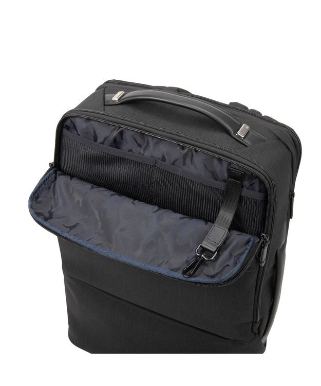 ZERO HALLIBURTON  Z PACK LTD DN ビジネスリュック  B4サイズ 15.6インチPCPC収納 18/23L 脱着ポーチ エキスパンド 81743 ブラック