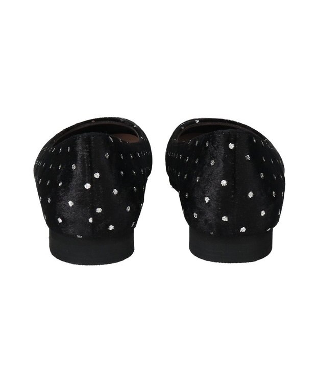 Bridget Birkin 【Bridget Birkin】オブリークバレエシューズ ブラック雑材