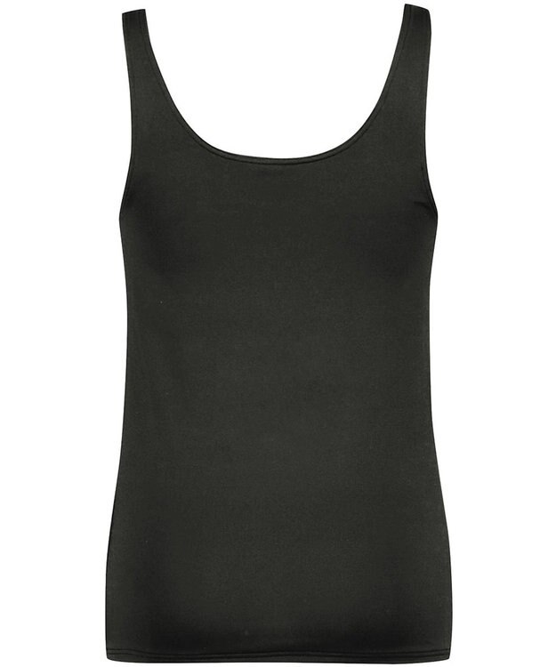 Wing 【SHIHOさん着用】 カップ付きタンクトップ ラク きれいなバストシルエット 【シンクロブラトップ 吸汗速乾タイプ】 ブラトップ ET1152 ウイング／ワコール ブラック