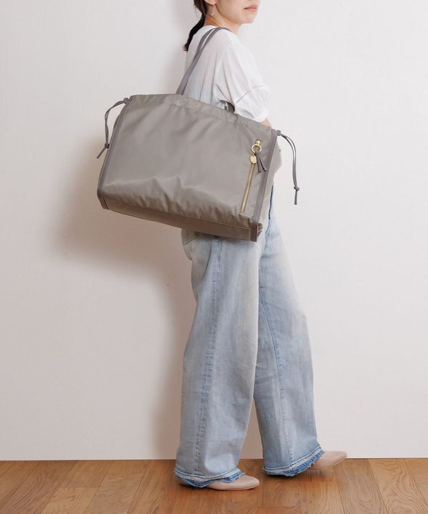 ACE BAGS & LUGGAGE HAyU × ace.  ユッカ トートバッグ B4サイズ 17838 グレージュ