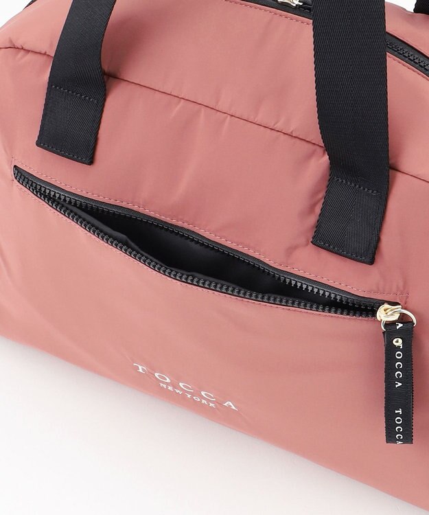 TOCCA 【WEB＆一部店舗限定】【A4サイズ対応】CAROVANA BOSTON ボストンバッグ ピンク系