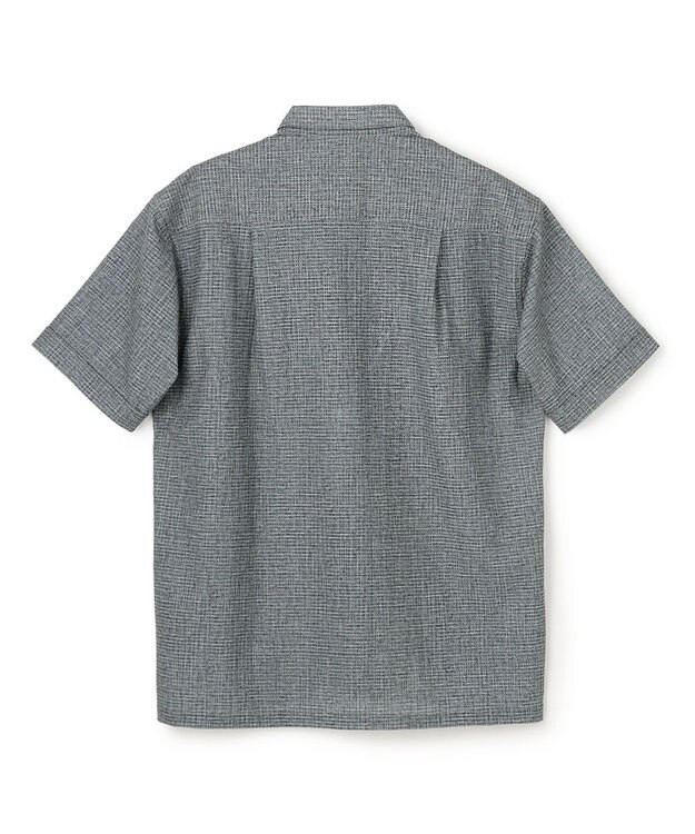 JOSEPH HOMME 【新型】トリコサッカーストレッチ　 レギュラーカラー半袖シャツ ＜新色＞グレー系5