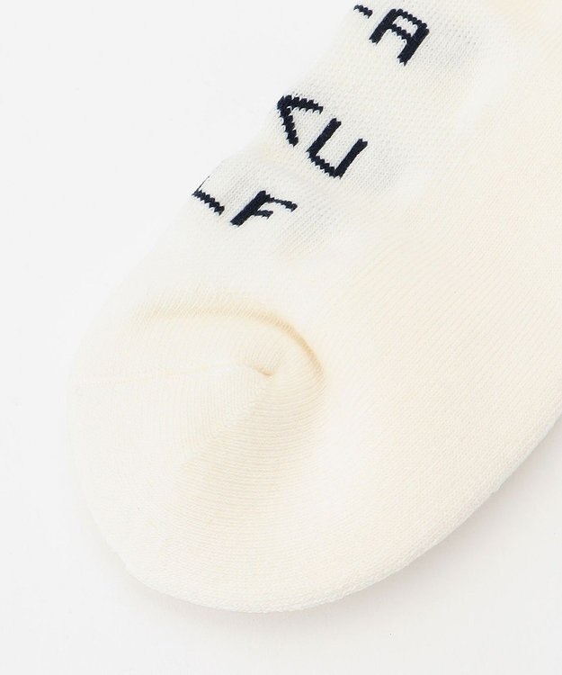 23区GOLF 【MEN】ロゴ ソックス ホワイト系