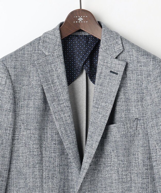 JOSEPH ABBOUD 【ストレッチ/コンフォートジャージ】エアロムリネ ジャケット　26年SSモデル ブルー系
