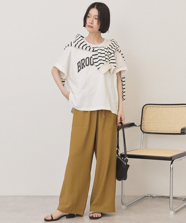 AMERICAN HOLIC 【マルチ機能】ベイカーリラックスパンツ【WEB限定カラー有り】 Blue