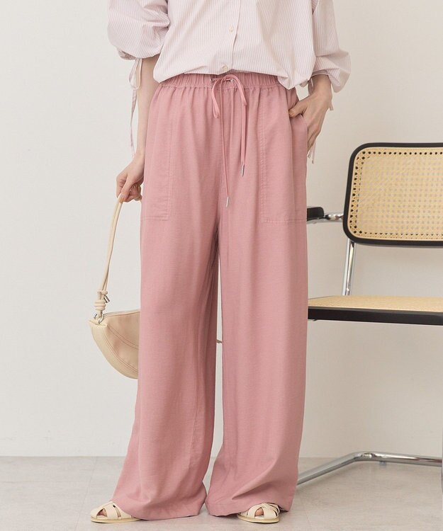 AMERICAN HOLIC 【マルチ機能】ベイカーリラックスパンツ【WEB限定カラー有り】 Blue