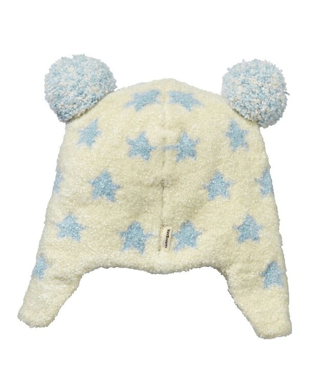 MIKI HOUSE HOT BISCUITS ニット小物ギフトセット【クリアケース付き】 ブルー