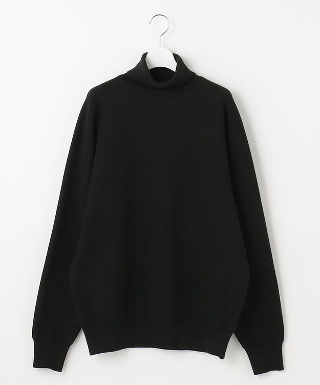 UNFILO MENS MOVE TEX タートルネック ニット ブラック系