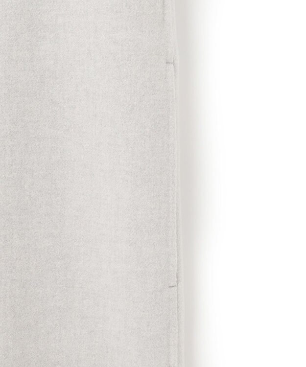 BEIGE， 【Oggi 2月号掲載】GRASSE / ストール付きリバーロングコート L Gray