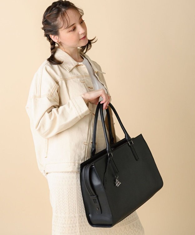 【雑誌掲載】 W&.Day Night トッテン スクエアトート 11753 ダブルアンドデイナイト 通勤 A4サイズ 13.3インチPC / ACE  BAGS & LUGGAGE | ファッション通販 【公式通販】オンワード・クローゼット