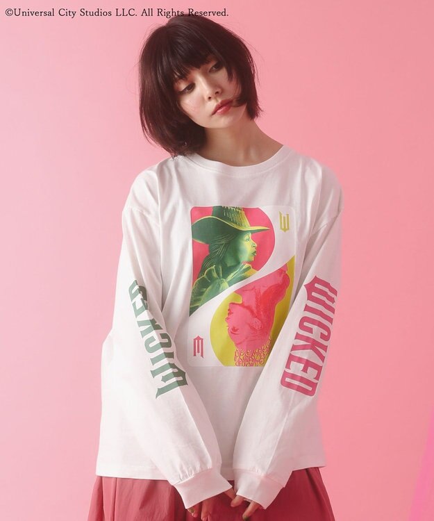 Green Parks ■ＷＩＣＫＥＤ　ＥＬＰＨＡＢＡ　＆　ＧＬＩＮＤＡ　ロンＴ White