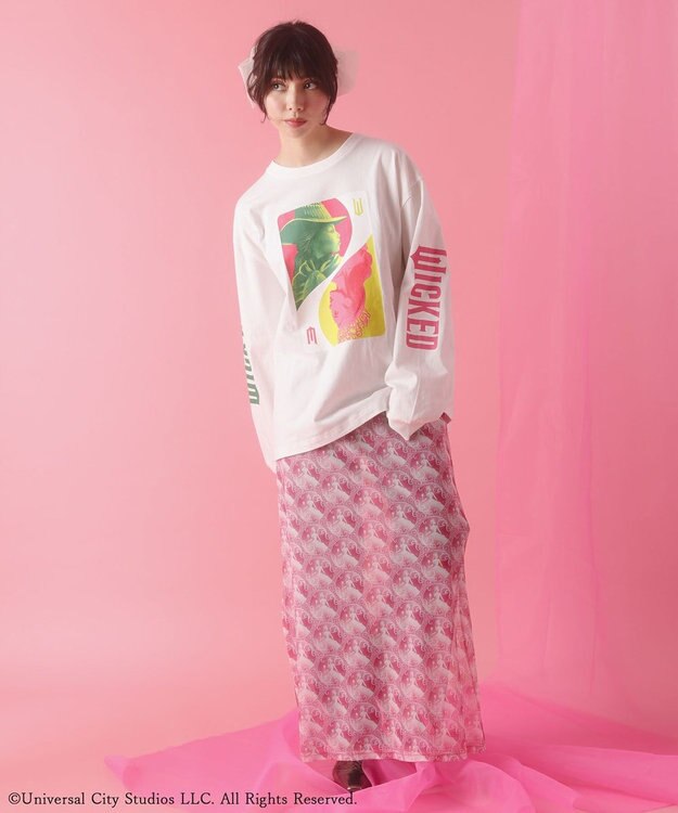 Green Parks ■ＷＩＣＫＥＤ　ＥＬＰＨＡＢＡ　＆　ＧＬＩＮＤＡ　ロンＴ White