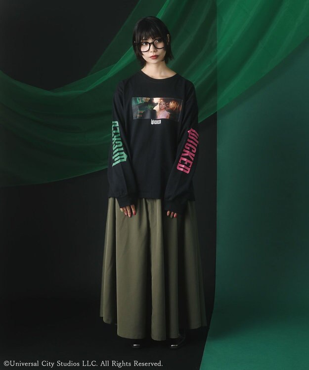 Green Parks ■ＷＩＣＫＥＤ　ＥＬＰＨＡＢＡ　＆　ＧＬＩＮＤＡ　ロンＴ Black