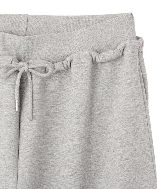 earth music&ecology 裾ドロストスウェットパンツ Gray Mixture