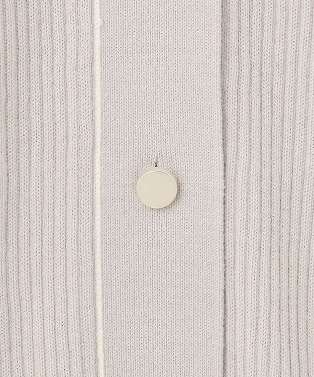 ICB 【洗える】 コンパクトリブ カーディガン トープ系