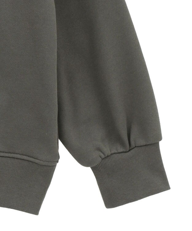 AMERICAN HOLIC バックギャザー裏毛プルオーバー Charcoal Gray