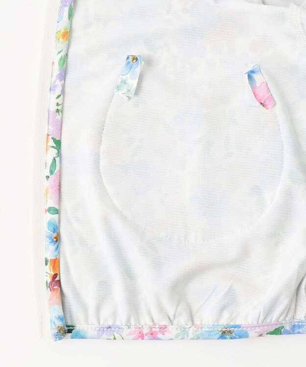 ANY KIDS UVカット さらさら パーカー 花柄