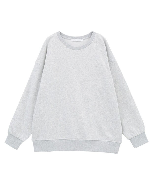 AMERICAN HOLIC バックギャザー裏毛プルオーバー Gray Mixture