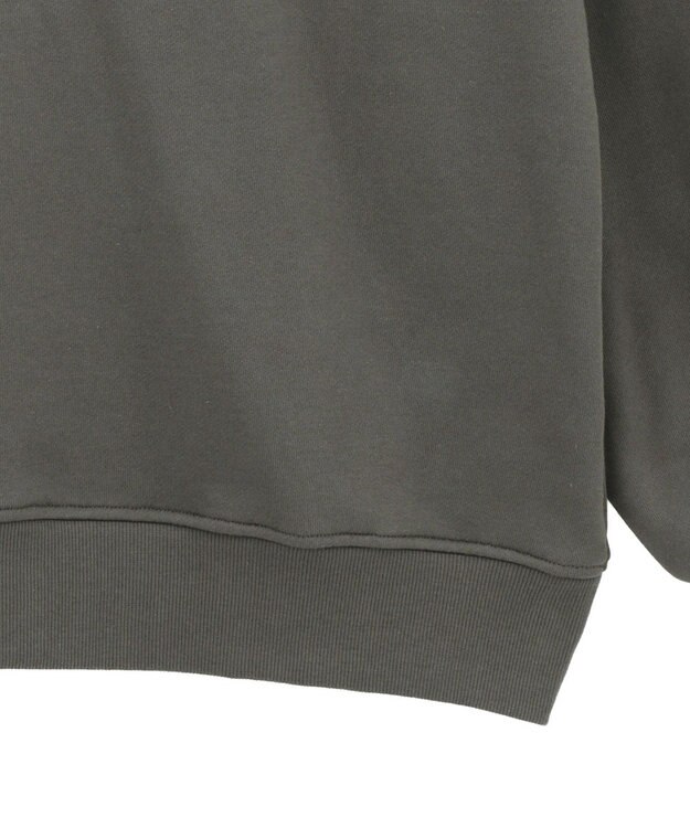 AMERICAN HOLIC バックギャザー裏毛プルオーバー Charcoal Gray