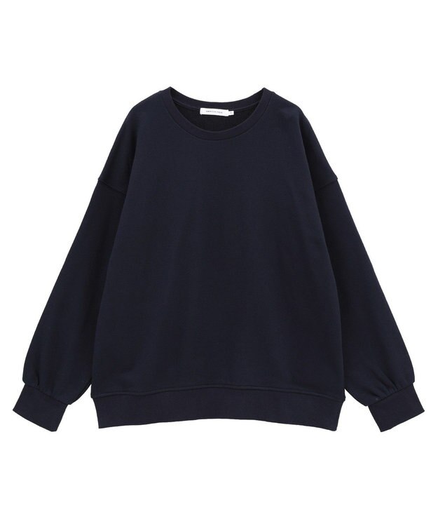 AMERICAN HOLIC バックギャザー裏毛プルオーバー Navy