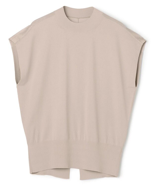 BEIGE， NADIA / シアーコンビ ストレッチニット L.Taupe