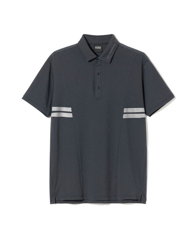 ZERO HALLIBURTON 通気性抜群 コンフォートポロシャツ ZHG-M6S7c 85193 チャコールグレー