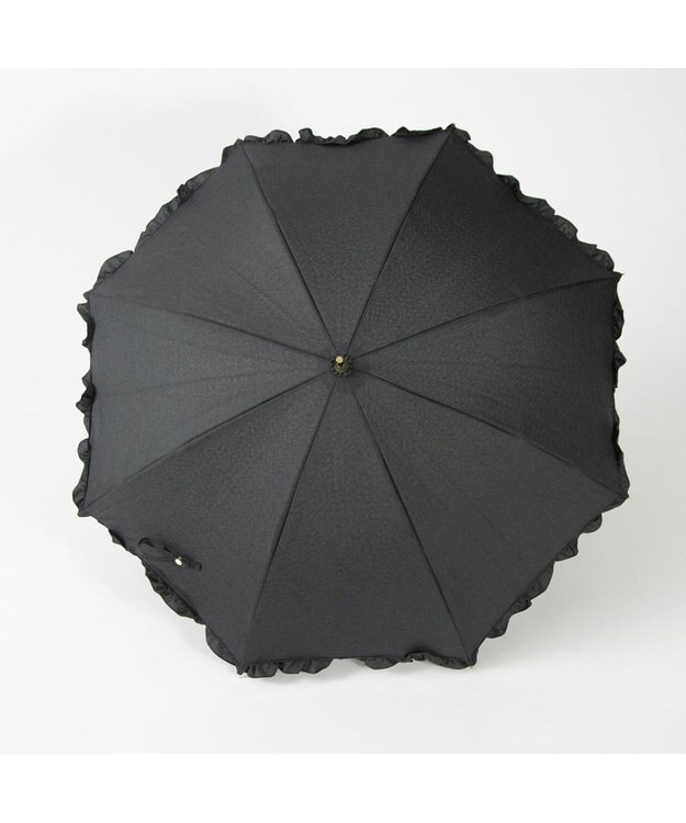 UNBILLION カシュネ cachenez / 【晴雨兼用】【日傘】 シャンプレーフリルショートパラソル ブラック